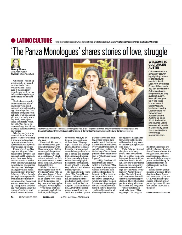 Panza Austin 360 Press