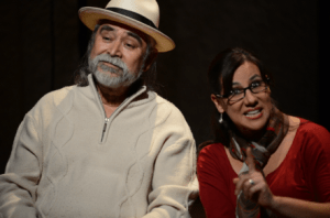 Don Roberta and Dona Maria in Vecinos